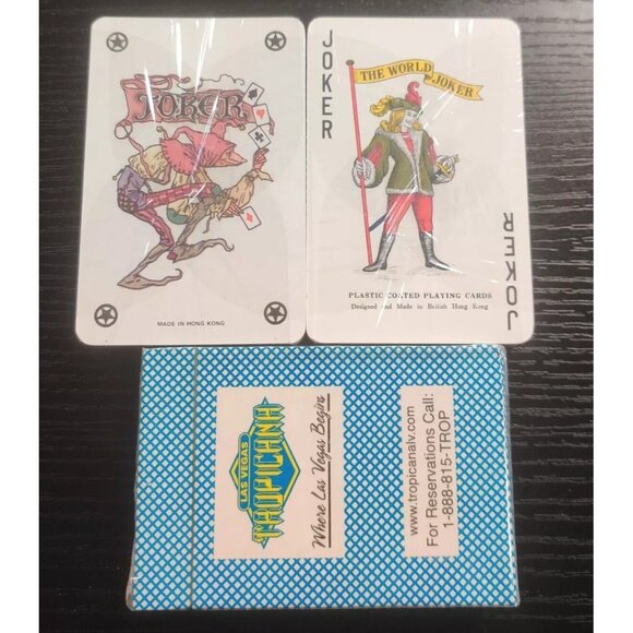 Vtg Decks Of Souvenir Playing Cards Bermuda Catalina Island Las Vegas Tropicana - Picture 6 of 10